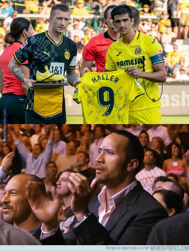 1166287 - El gran detalle del Villarral en su amistoso con el Dortmund