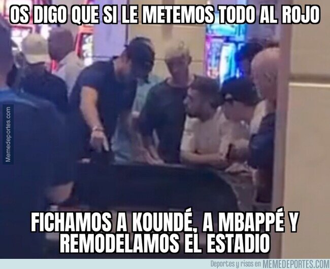 1166295 - Los jugadores del Barça, cazados en el Casino