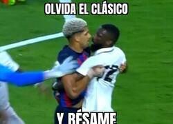 Enlace a ¿Qué hacen Araujo y Rudiger?