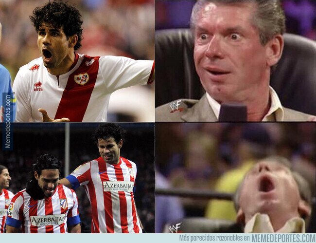 1166543 - Diego Costa podría volver al Rayo junto a Falcao