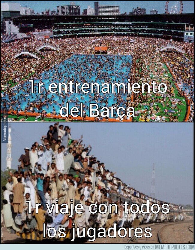 1166717 - Creo que hay un poco de overbooking en can Barça