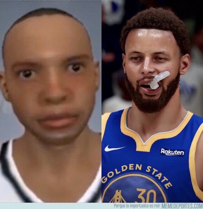 1166721 - La evolución de Steph Curry a través de la serie 2k