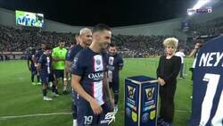 Enlace a Al que se le veía con humor era a Neymar