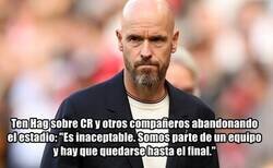 Enlace a Creo que a Ten Hag no le agrada mucho Cristiano