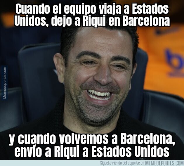1167115 - Xavi le hizo el lío a Riqui
