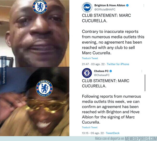 1167188 - La respuesta del Chelsea al Brighton por Cucurella