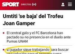 Enlace a ¿Umtiti trabaja? ¿de verdad?