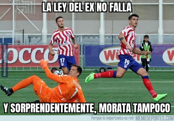 1167351 - Hat-trick de Morata ante sus ex