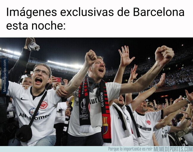 1167432 - Barcelona será del Eintracht (como aquella noche de abril)