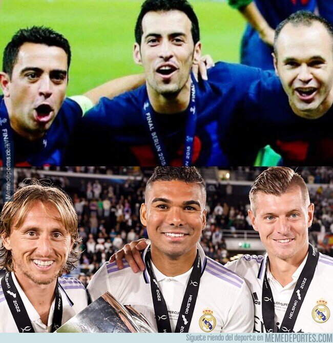 1167587 - ¿Los mediocampos más ganadores de la historia?