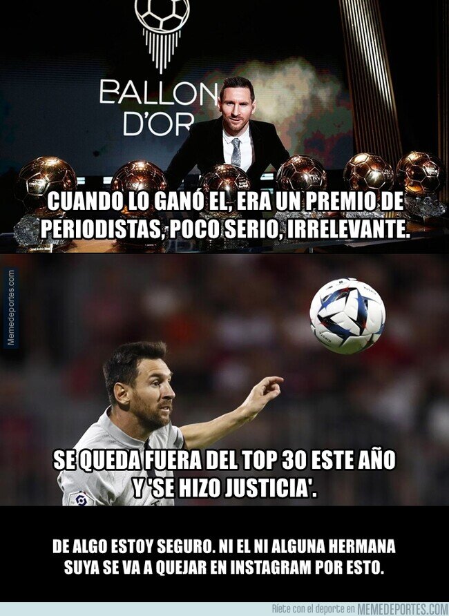 1167667 - Una prueba más de que es el jugador con la exigencia más alta de toda la historia.