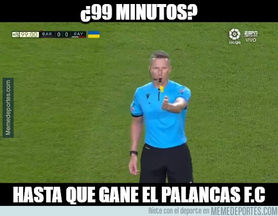 1167745 - Primer batacazo del Super Poderoso Palancas  F.C
