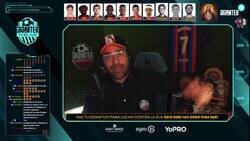 Enlace a Gerard Romero se la saca del estadio imitando así a Bartomeu