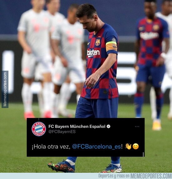 1168543 - Al menos ahora en el Barça no estará su estrellita con más humillaciones en Champions