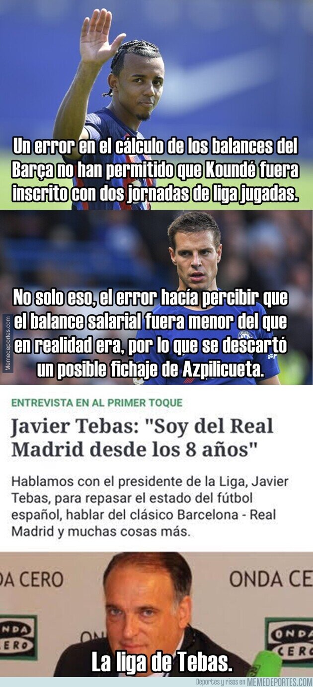 1168557 - Nuevo escándalo con Tebas