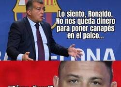 Enlace a Ronaldo se puso más agresivo de la cuenta