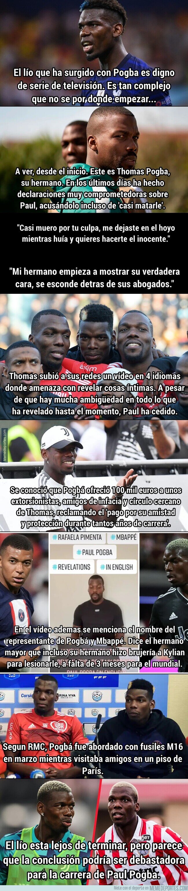 1168868 - El escándalo de Pogbá. Está siendo extorsionado por su propio hermano