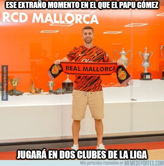 1169049 - Papu Gómez se podrá inscribir en dos equipos de La Liga Santander