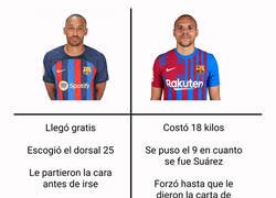 Enlace a Adivina quién dejó buen recuerdo en el Barça