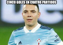 Enlace a Iago Aspas se sale, el mejor goleador español de la última década