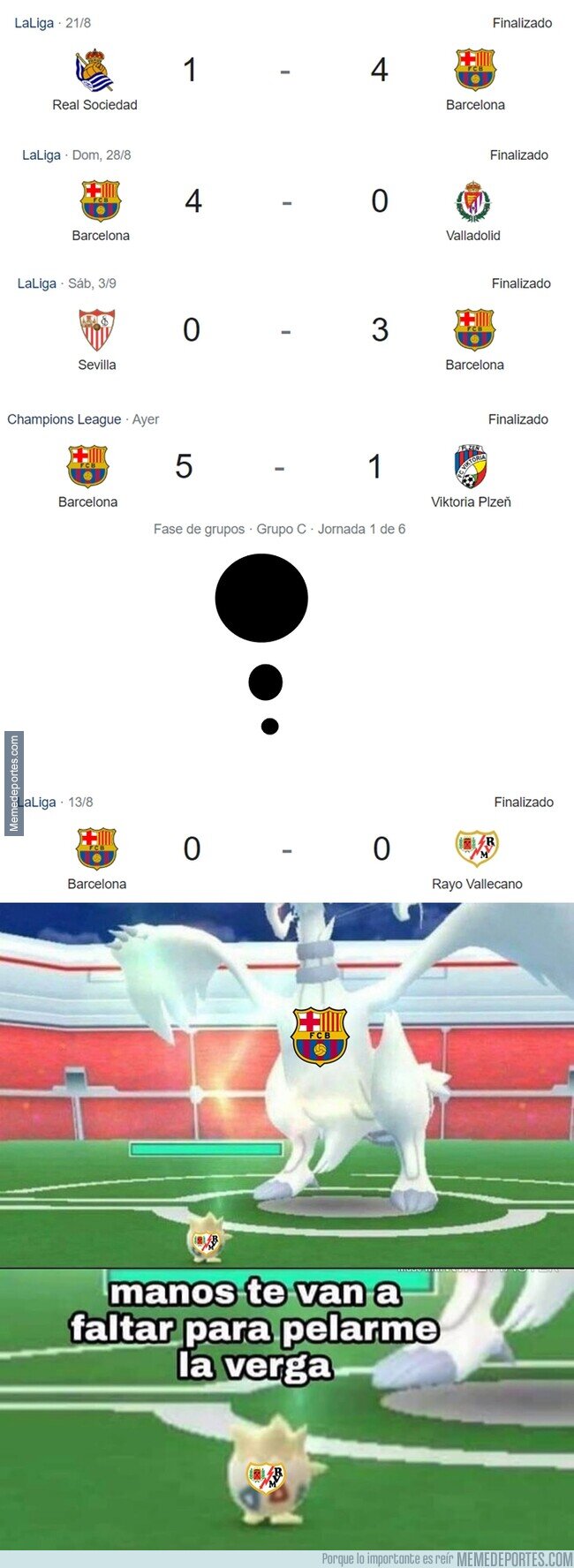 1169561 - El Barça ha goleado a todo lo que se le atraviesa excepto...