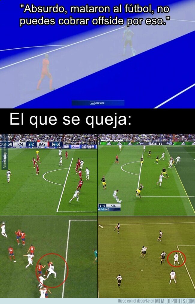 1169567 - La nueva tecnología para el offside