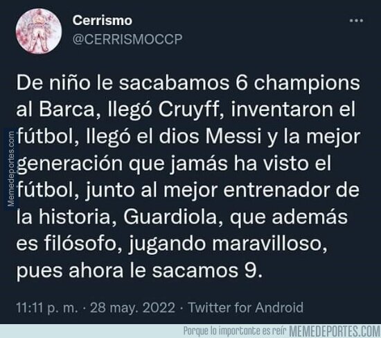 1169648 - Difícil ecuación a resolver para los culés