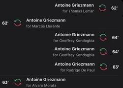 Enlace a Esto da para rebelión y huelga, Griezmann