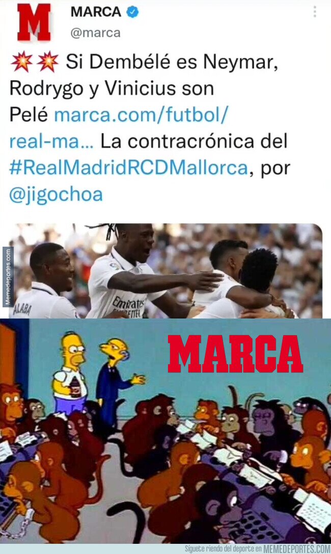 1169851 - En Marca se están viniendo arribísima