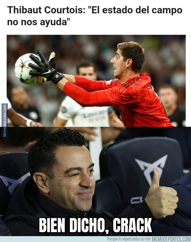 1170090 - Eso fue muy 'Xavi' por parte de Courtois