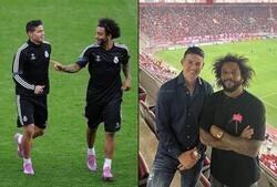 Enlace a Marcelo y James se reencuentran en Grecia.