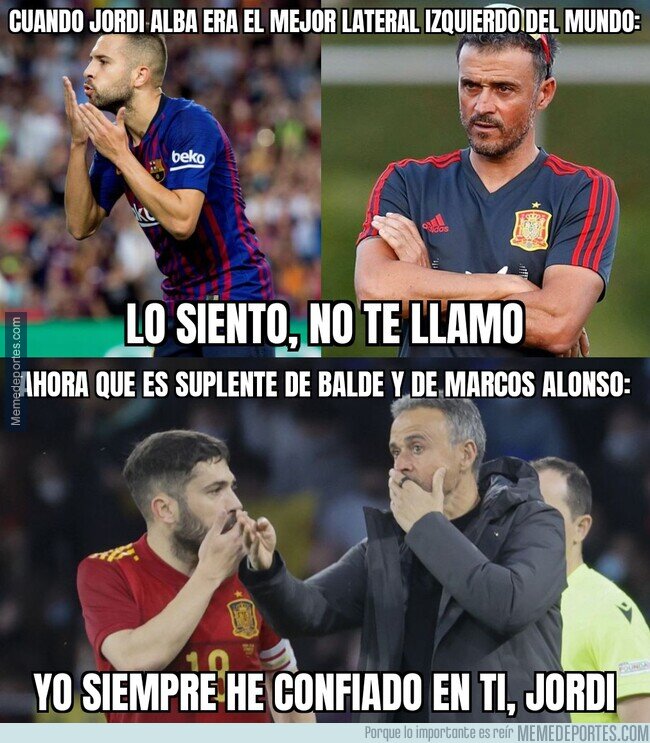 1170226 - No entiendo lo de Luis Enrique con Jordi Alba
