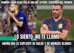 Enlace a No entiendo lo de Luis Enrique con Jordi Alba