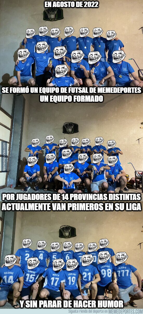 1170384 - El equipo oficial de fútbol de Memedeportes ya existe