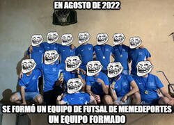Enlace a El equipo oficial de fútbol de Memedeportes ya existe