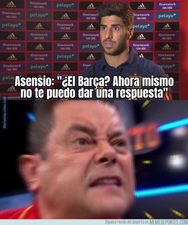 1170509 - Asensio no le cierra la puerta al Barça