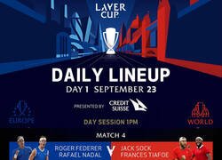 Enlace a Federer se despide junto a Rafa Nadal