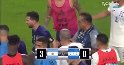 Enlace a Creo genuinamente que la mujer de De Paul a veces siente celos de Messi