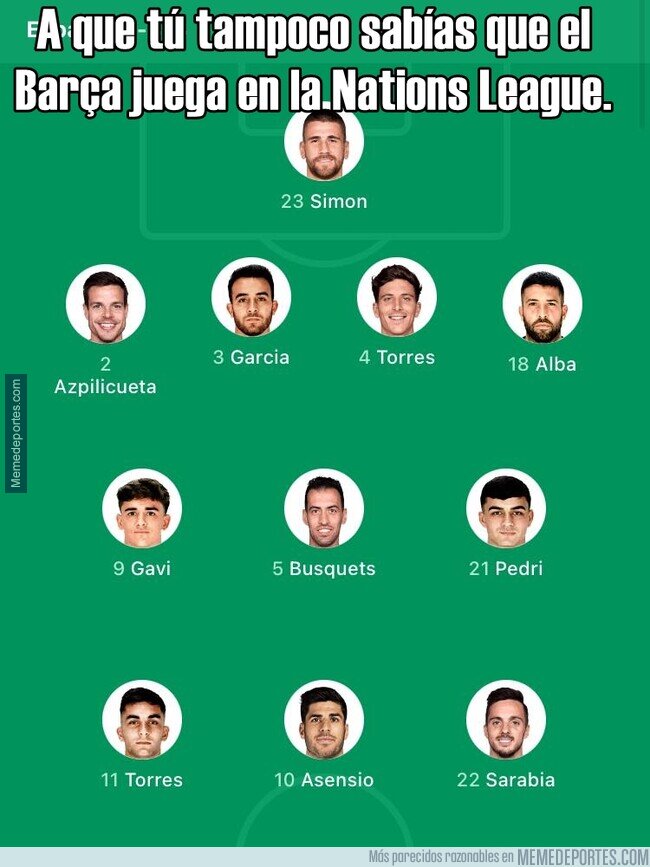 1170706 - Nuevo núcleo culé en la selección