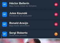 Enlace a Los próximos delanteros a los que se enfrenta el Barcelona son....