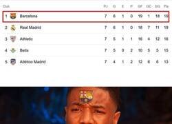 Enlace a Los culés viendo a su equipo líder