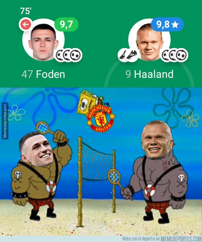 1171171 - Foden y Haaland abusaron del United