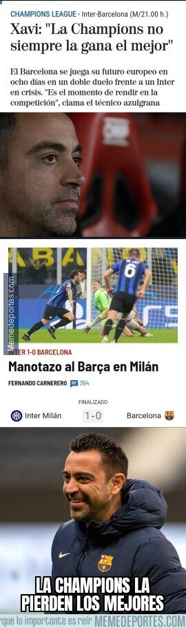 1171290 - La Champions es de perdedores.