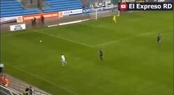 Enlace a Terrible choque de este jugador del regional alemán contra una pared