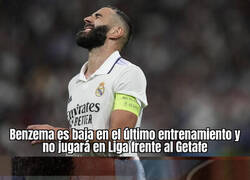 Enlace a Benzema vuelve a caer lesionado