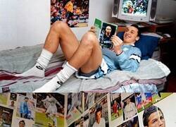 Enlace a La habitación de algunos jugadores en su niñez