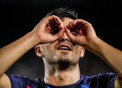 Enlace a El Barça durante la segunda parte contra el Celta