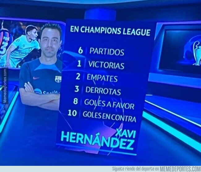 1171882 - Xavi no esta hecho para la Champions aún