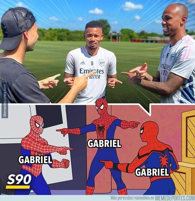 1171924 - Los gabrieles del Arsenal recreando el meme