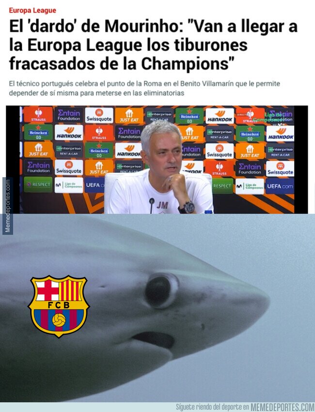 1171940 - ¿A qué tiburones se referirá Mourinho?